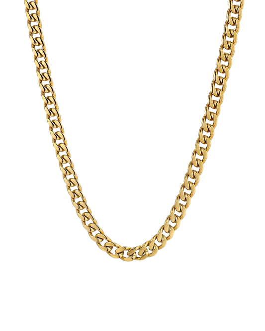 Gamiro Classic Cubana Ketting 6MM | 18K GOUD